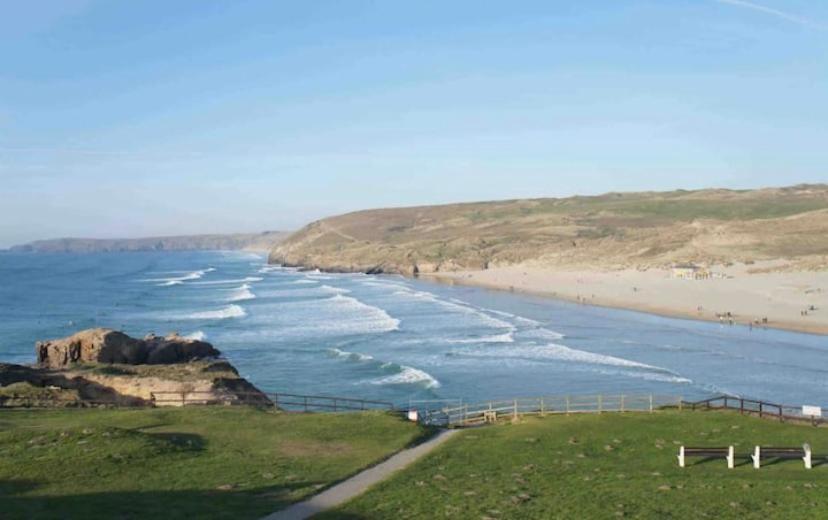 Romantic Hideaway, Seconds Away From Perran Beach Perranporth Buitenkant foto